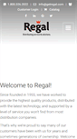 Mobile Screenshot of getregal.com