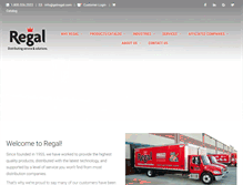Tablet Screenshot of getregal.com
